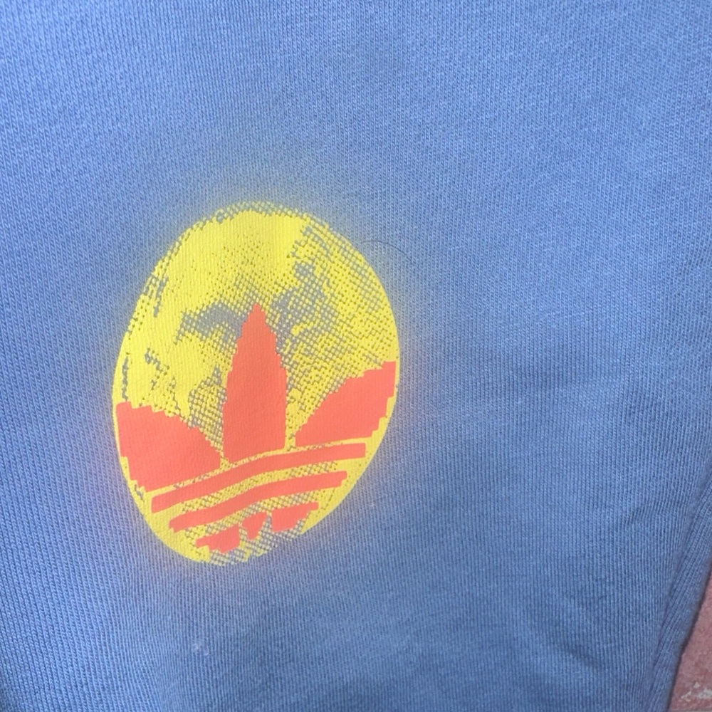 MENS ADIDAS CARTOON GRAPHIC SWEAT PANTS - Picture 9 of 10